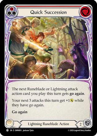 Quick Succession (Red) (OMN083)