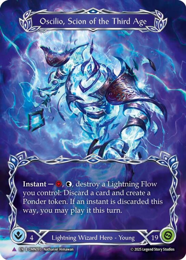 Oscilio, Scion Of The Third Age (Marvel) (OMN095)  Cold Foil