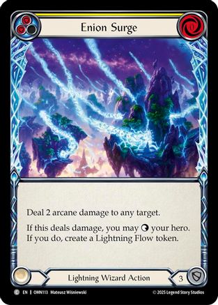Enion Surge (Yellow) (OMN113)