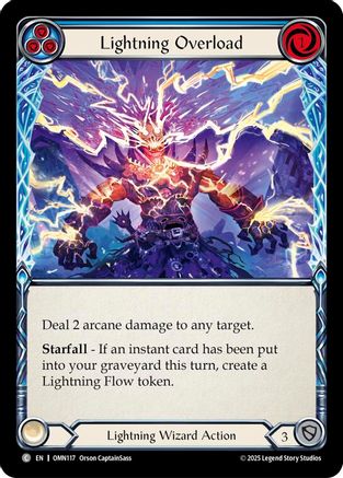 Lightning Overload (Blue) (OMN117)