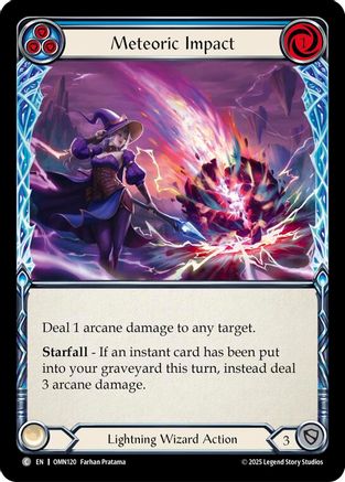 Meteoric Impact (Blue) (OMN120)