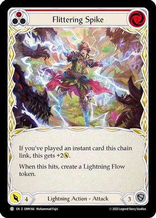 Flittering Spike (Red) (OMN166)