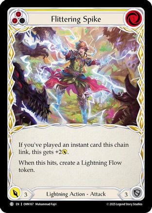 Flittering Spike (Yellow) (OMN167)
