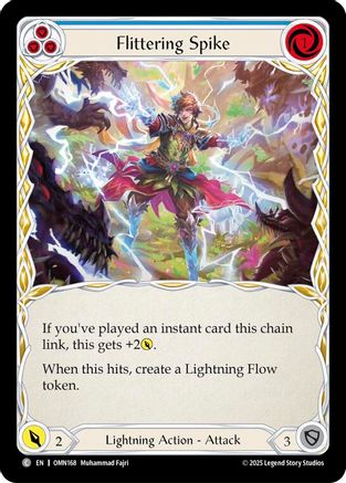 Flittering Spike (Blue) (OMN168)