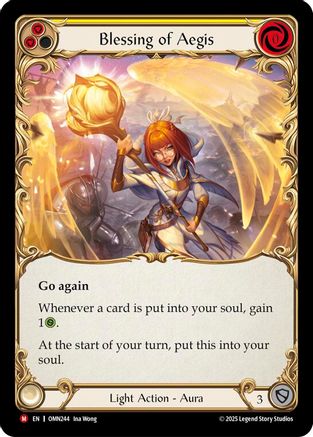 Blessing Of Aegis (Yellow) (OMN244)
