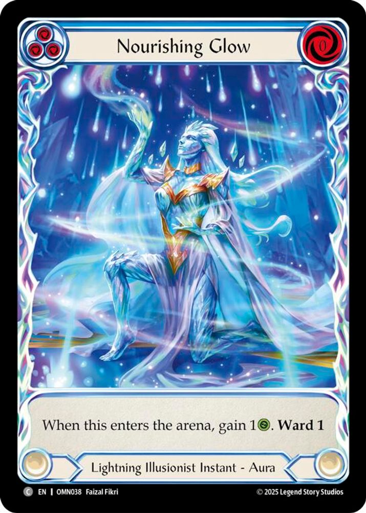 Nourishing Glow (Blue) (Extended Art) (OMN038)  Cold Foil