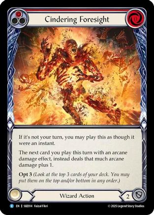 Cindering Foresight (Red) (SBZ014)