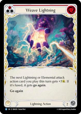 Weave Lightning (Red) (SBA029)