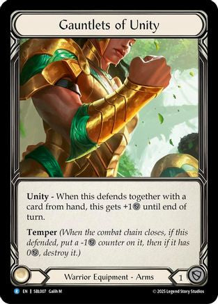 Gauntlets of Unity (SBL007)