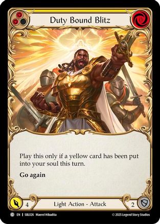 Duty Bound Blitz (Yellow) (SBL026)