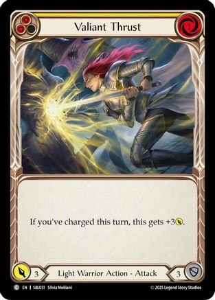 Valiant Thrust (Yellow) (SBL031)