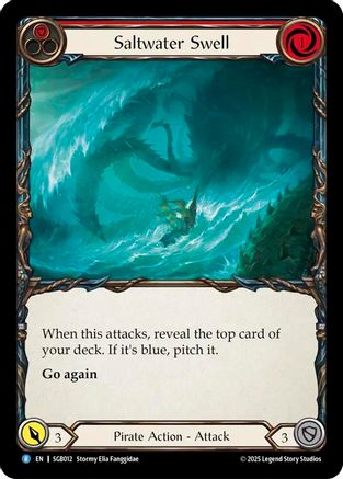 Saltwater Swell (Red) (SGB012)