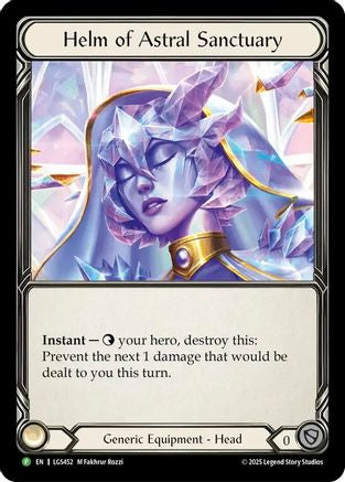 Helm Of Astral Sanctuary (LGS452)  Cold Foil