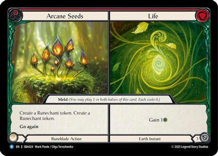 Arcane Seeds // Life (SBA024)