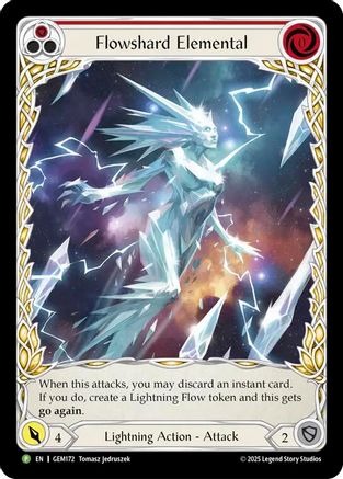 Flowshard Elemental (Red) (GEM172)