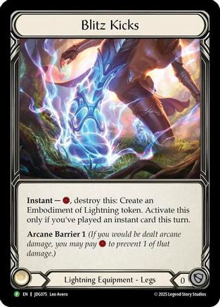 Blitz Kicks - JDG075 (JDG075)  Cold Foil