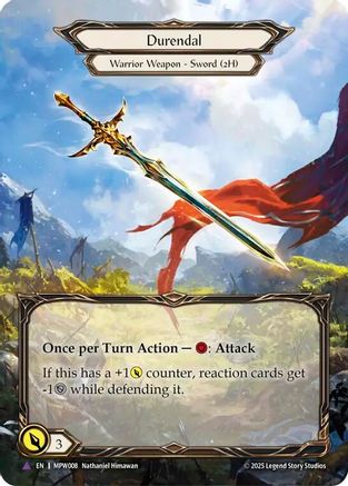 Durendal (Marvel) (MPW008)  Cold Foil