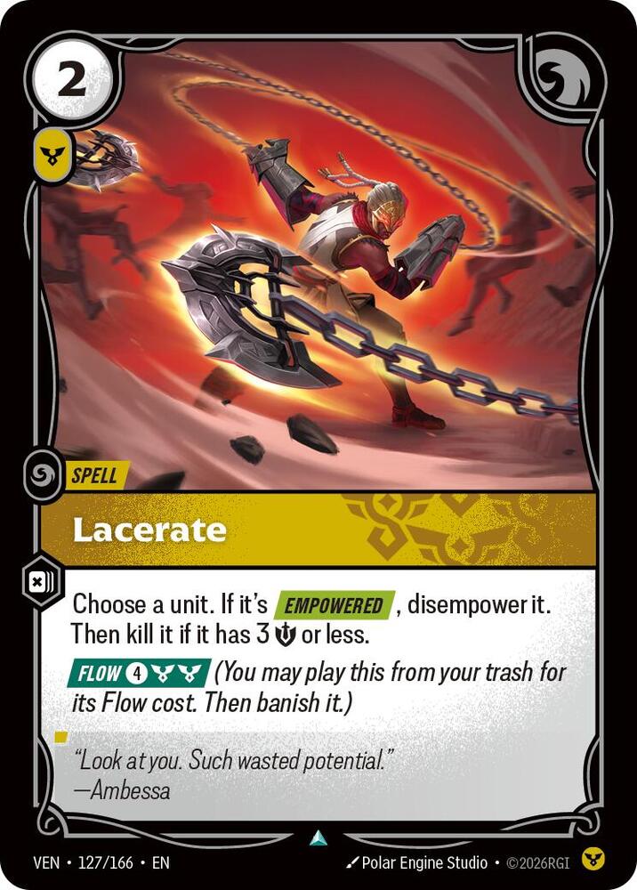 Lacerate Rainbow Foil