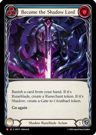 Become the Shadow Lord (IAR113)