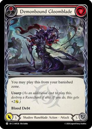 Demonbound Gloomblade (IAR126)