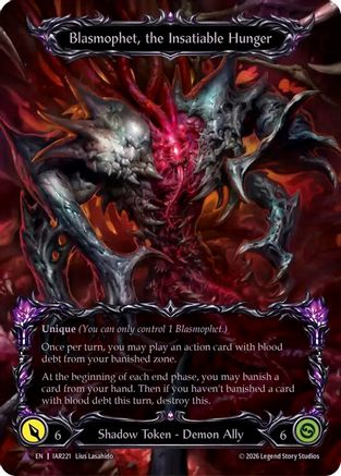 Blasmophet, the Insatiable Hunger (Marvel) (IAR221)  Cold Foil