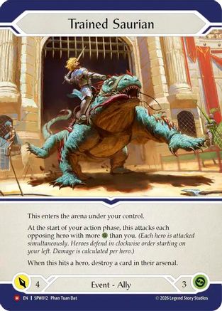 Trained Saurian (SPW012)