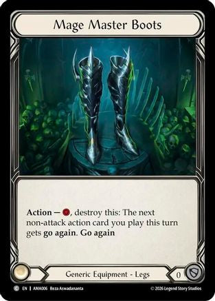 Mage Master Boots (AMA006)  Rainbow Foil