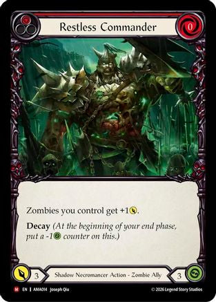 Restless Commander (Red) (AMA014)