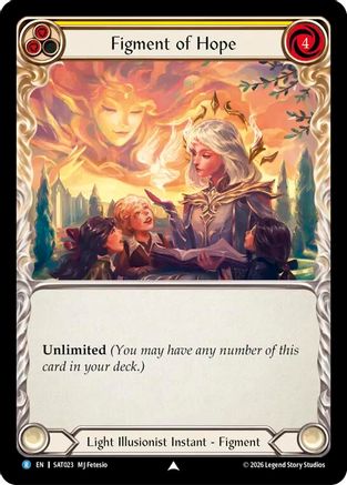 Figment of Hope (Yellow) // Suraya, Archangel of Endless Hope (SAT023)