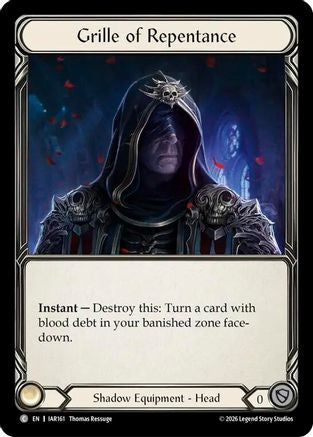 Grille of Repentance (IAR161)  Cold Foil