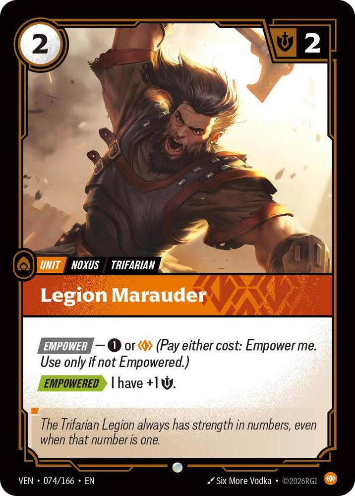 Legion Marauder Rainbow Foil