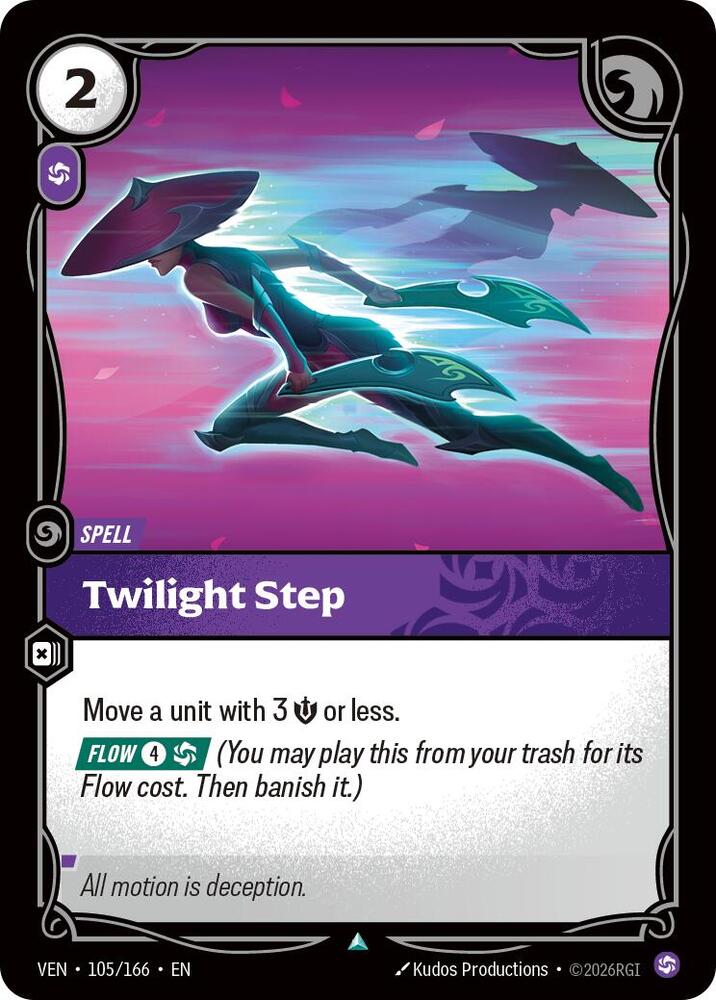Twilight Step Rainbow Foil
