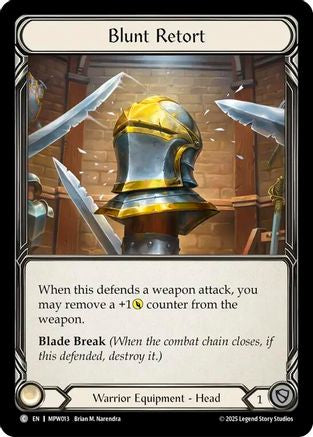 Blunt Retort (MPW013)