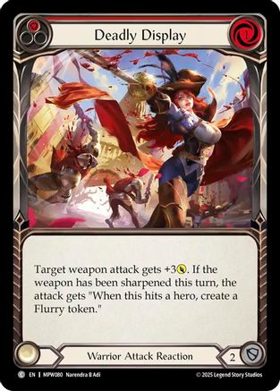 Deadly Display (Red) (MPW080)  Rainbow Foil