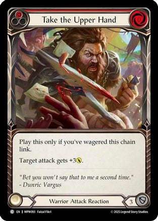 Take the Upper Hand (Red) (MPW093)