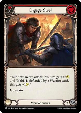 Engage Steel (Red) (MPW106)  Rainbow Foil