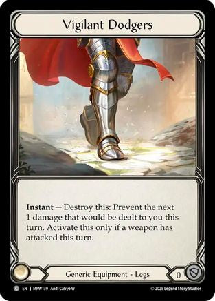 Vigilant Dodgers (MPW139)  Cold Foil