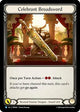 Celebrant Broadsword (SPW004)  Rainbow Foil