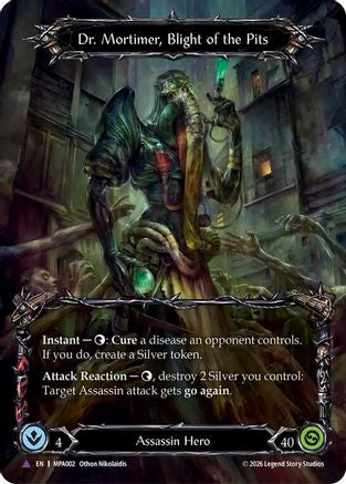Dr. Mortimer, Blight of the Pits (Marvel) (MPA002)  Cold Foil