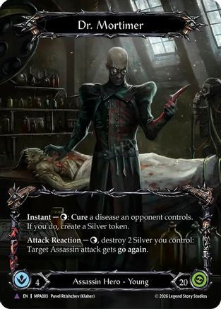 Dr. Mortimer (Marvel) (MPA003)  Cold Foil