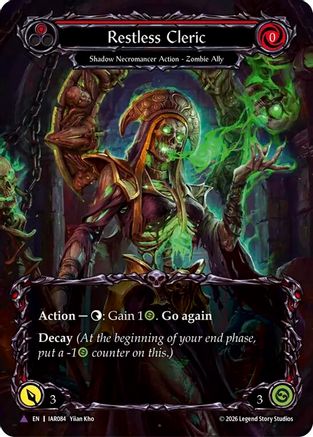 Restless Cleric (Marvel) (IAR084)  Cold Foil