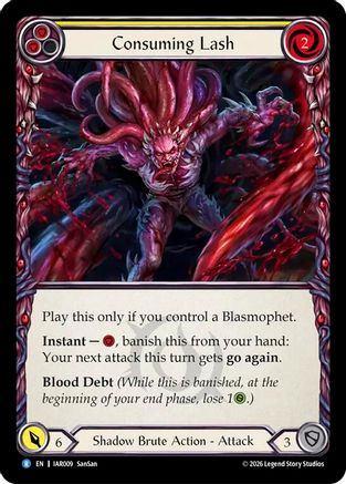 Consuming Lash (IAR009)  Rainbow Foil