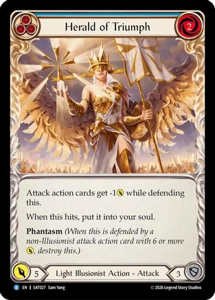 Herald of Triumph (Blue) (SAT027)