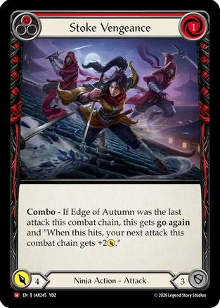 Stoke Vengeance (IAR245)  Rainbow Foil