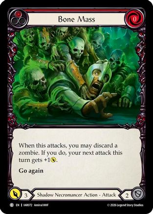Bone Mass (Red) (IAR072)  Rainbow Foil