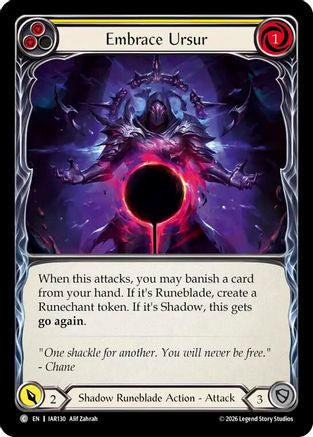 Embrace Ursur (Yellow) (IAR130)  Rainbow Foil