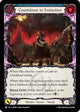 Countdown to Extinction (Blue) (IAR169)  Rainbow Foil