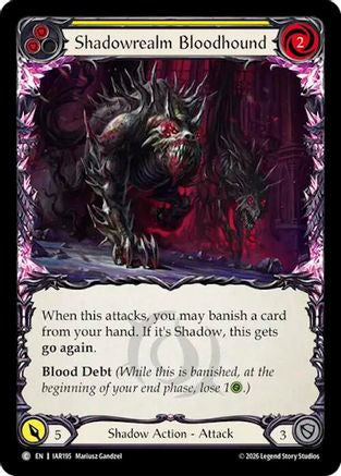 Shadowrealm Bloodhound (Yellow) (IAR195)