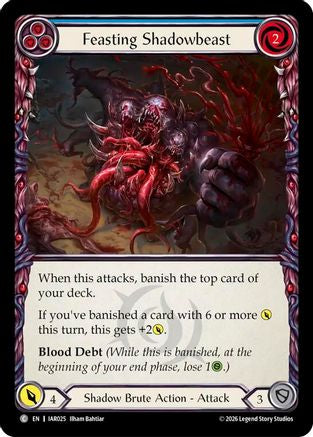 Feasting Shadowbeast (Blue) (IAR025)