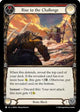 Rise to the Challenge (Red) (IAR050)  Rainbow Foil